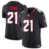 Houston Texans #21 Nick Chubb Navy 2025 F.U.S.E. Vapor Limited
