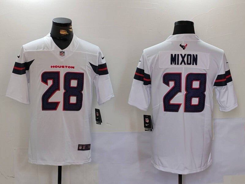 Houston Texans #28 Joe Mixon V2 Style 2