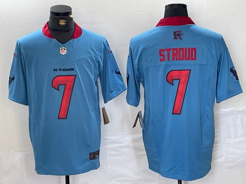 Houston Texans #7 C.J. Stroud Edition Retro Adult Style 3