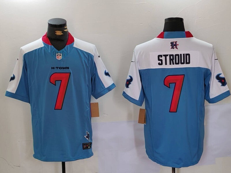 Houston Texans #7 C.J. Stroud Edition Retro Adult Style 4