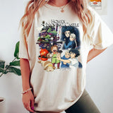 Howl's Moving Castle All Characters T-Shirt, Sweatshirt, Hoodie