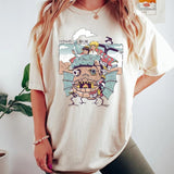 Howl's Moving Castle Shirt, Howl and Sophie Shirt, Howl Shirt, Calcifer Shirt, Studio Ghibli