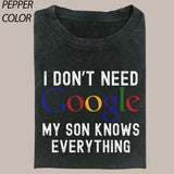 Humorous Unisex Heavy Cotton Tee,  Funny Dad TShirt, Mother Day Gift, Gift For Mon, Perfect Gift for Parents Womenswear Top