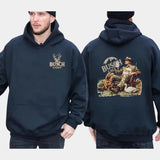 Hunter Trump With Busch Light Beer T-shirt Sweatshirt Hoodie, Camo Hunter Trump Shirt, Busch Light Shirt, Dog Hunting Shirt, Election 2024 Gift, Hunting Season Sweaters