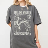 I Had Some Help shirt, Country Music shirt, Posty Wallen shirt, It takes two to break a heart in two shirt