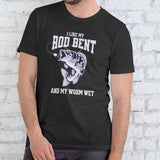 I LIKE MY ROD BENT AND MY WORM WET T Shirt, Unisex, Cotton