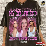 I Love My Girlfriend T-Shirt, I Heart My Girlfriend Shirt, Valentine's Day Tee Shirt, Valentine Gifts, Boyfriend Shirt For Him, Bootleg Tee
