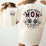 I'm Not Just A Mom I'm Also A Biitch Two Sides Tshirt Sweatshirt, Cool Mom Shirt, Funny Mama Tee, Unisex Sweater Pullover Tee