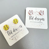 Baseball/Softball acrylic studs