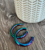 Mystic Metallic Hoops