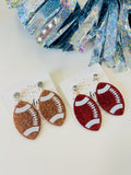 Glitter Acrylic Football