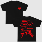 IN DRACO WE TRUST DOUBLE SIDE SHIRT BLACK VERSION New Design Streetwear
