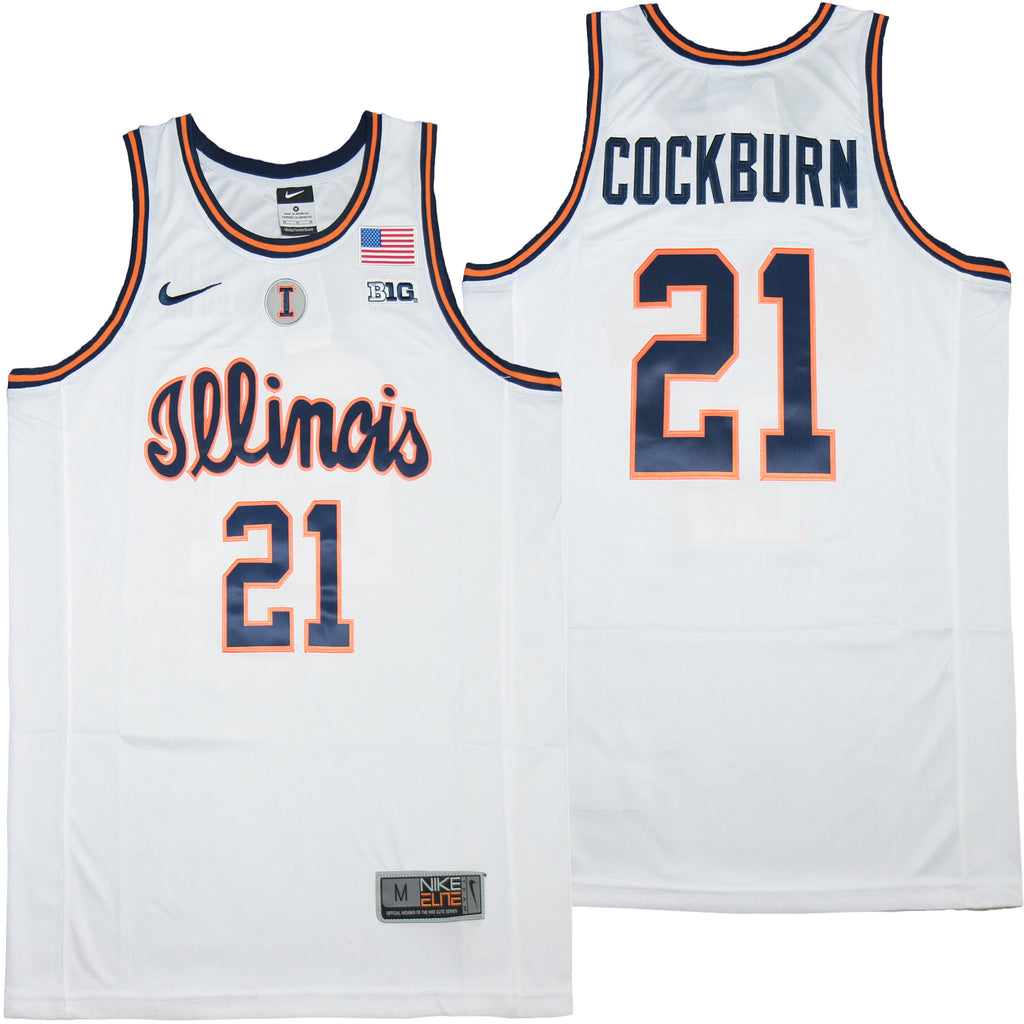 Illinois Fighting Illini #21 Kofi Cockburn Style 1