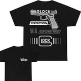 In Glock We Trust 2 sides unisex T-shirt,Design Pink, T-shirt For Men, GIft For Men,Full color, Menswear Top,In Glock