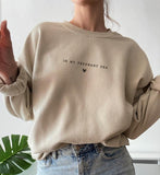 In My Pregnant Era Sweatshirt Im Pregnant Shirt Gift For Pregnant Daughter Women Expecting Mom Gift Pregnancy Reveal Baby Announcement Ideas