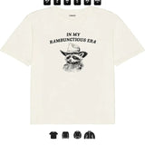 In My Rambunctious Era - Unisex Heavy Taped neck T-Shirt, Gifts