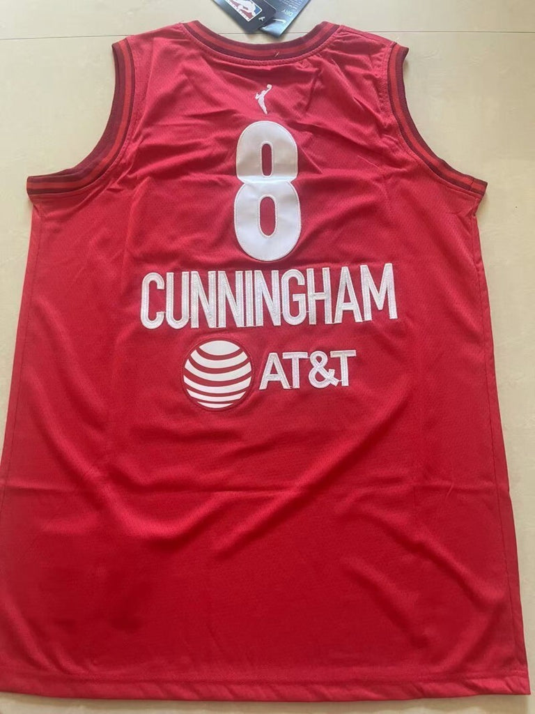 Indiana Fever #8 Sophie Cunningham 8 # Red Style 1