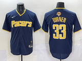 Indiana Pacers #33 Myles Turner nba Collaboration ( Style 4