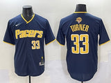Indiana Pacers #33 Myles Turner nba Collaboration ( Style 5