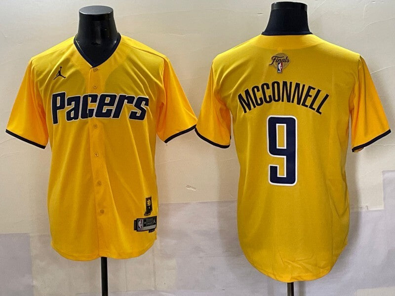 Indiana Pacers #9 T.J. McConnell nba Collaboration Style 1