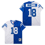 Indianapolis Colts #18 Peyton Manning Colts 18 White 1998 Retro