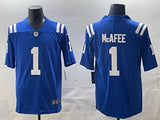 Indianapolis Colts #1 Mcafee Colts Adult