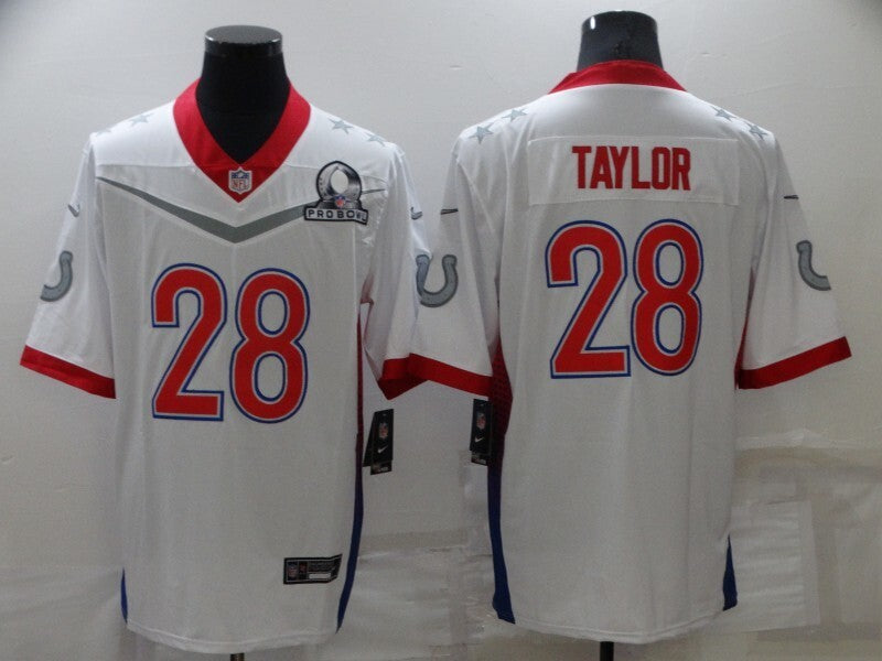 Indianapolis Colts #28 Jonathan Taylor 2022 All-Star 383 Style 1
