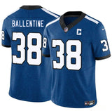 Indianapolis Colts #38 Corey Ballentine Blue 2025 F.U.S.E. Throwback Vapor