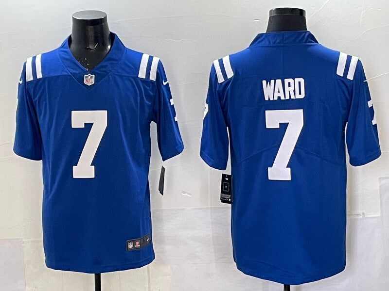 Indianapolis Colts #7 Charvarius Ward Sr Colts Adult