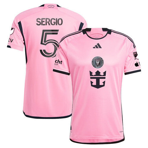 Inter Miami #5 Sergio Busquets CF 2024 2getherness Men Jersey - Pink