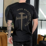 Iron Sharpens Iron Christian Gym Shirt, Gym Pump Christian Clothes, Proverbs Bible Verse Shirt,Christian Streetwear - FIT10033