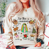 It's Abuelita And Pan Dulce Season Tshirt Sweatshirt, Mexican Christmas, Tis The Season Concha Shirt, Feliz Navidad, Unisex Sweater Pullover Tee