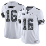 J.T. Barrett 16 Pattern White