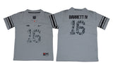 J.T Barrett IV #16 17 Light Carbon Gray Youth