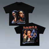 JORJA SMITH TEE, Double  Prints Vintage T-Shirt, Rapper Shirt, Hip Hop Shirt, Rap Music Shirt, R&B Shirt, Pop Shirt, Graphic Tee Shirt, Unisex T-Shirt, Gift For Him, Crewneck Short Sleeve Shirt, Shirt Trending Top Menswear Underwear Streetwear