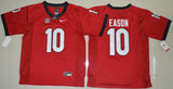 Jacob Eason 10 Red