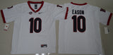 Jacob Eason 10 White