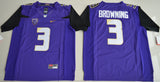 Jake Browning 3 Purple 2016 Limited Edition