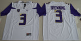 Jake Browning 3 White 2016 Limited Edition