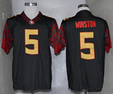 Jameis Winston 5 Black With Name