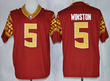 Jameis Winston 5 Burgundy With Name