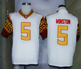 Jameis Winston 5 White With Name