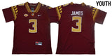 James 3 Youth Red