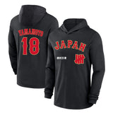 Japan Baseball #18 Yoshinobu Yamamoto Black 2026 World Baseball Classic Club