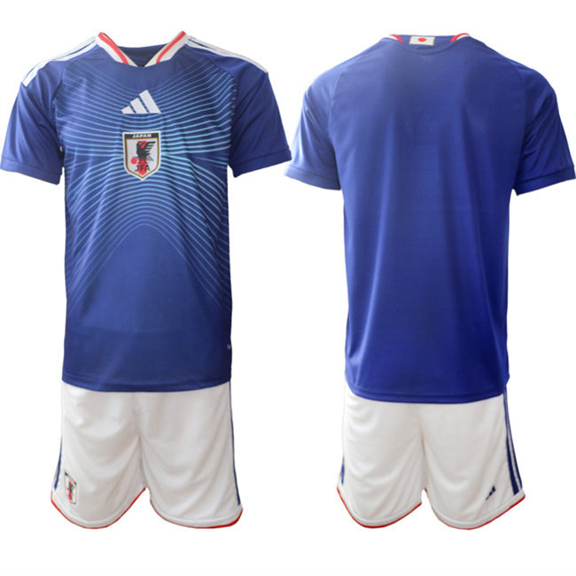 Japan Blank Blue 2026 World Cup Home Soccer Jersey Suit