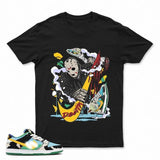 Jason Voorhees Halloween Black T-Shirt Match SB D.u.n.k Chunky Dunky