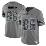 Jeff Heuerman 86 Pattern Dark Gray