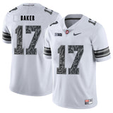 Jerome Baker 17 Pattern White