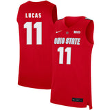 Jerry Lucas 11 Scarlet
