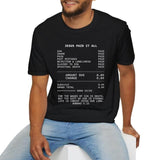 Jesus Paid It All Christian Tee Casual Style Crew Neck Short Sleeve T-Shirt Tops Trendy for Unisex, Perfect Gift